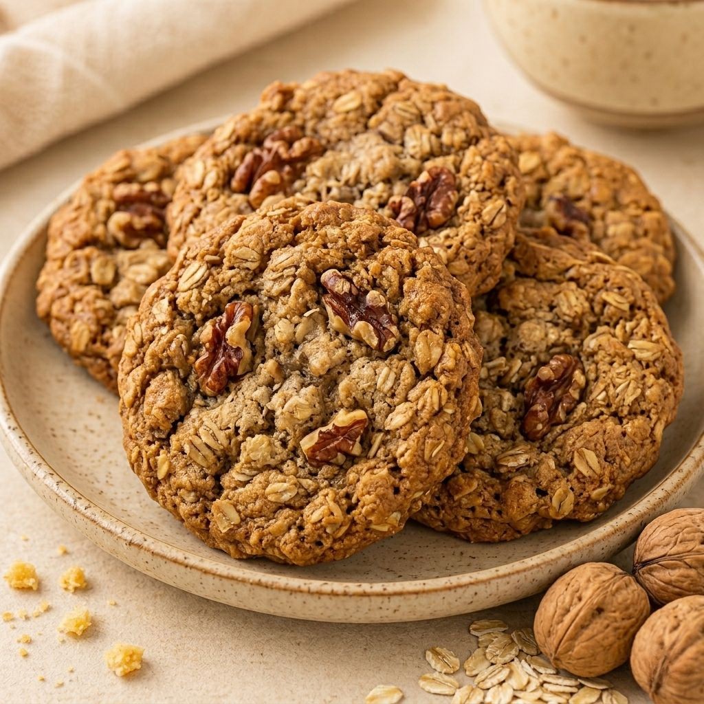 oats nuts cookies